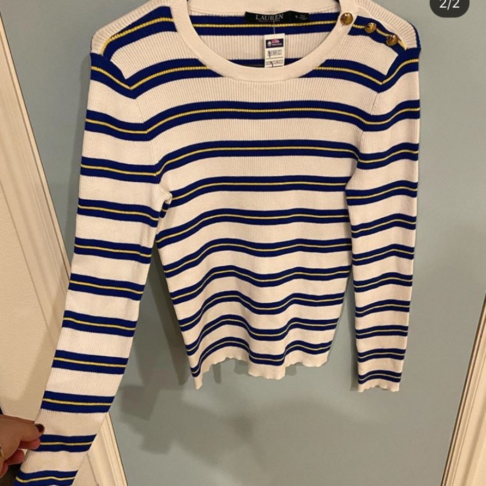 Stripped long sleeve
